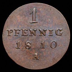 1 пфенниг 1810 (Пруссия)