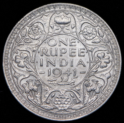 1 рупия 1941 (Индия)