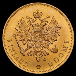 10 марок 1882 (Финляндия) S