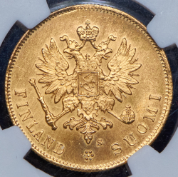 10 марок 1913 (Финляндия) (в слабе) S