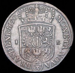 2/3 талера 1690 (Бранденбург-Пруссия)