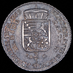 2/3 талера 1765 (Саксония)