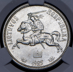 2 лита 1925 (Литва) (в слабе)