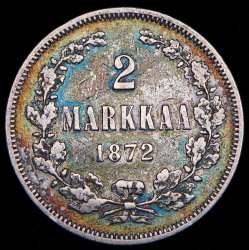 2 марки 1872 (Финляндия) S