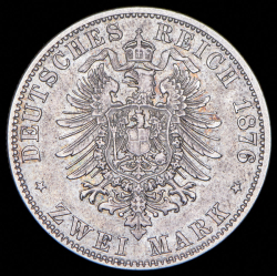 2 марки 1876 (Пруссия) А