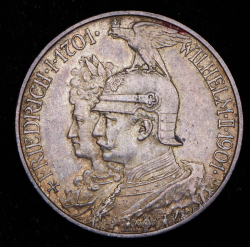 2 марки 1901 "200-летие королевства" (Пруссия)