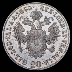 20 крейцеров 1840 (Австрия) А