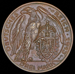 3 марки 1913. Пробные (Бавария)