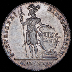 4 франка 1814 (Люцерн)