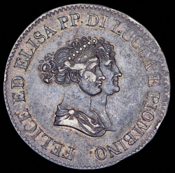 5 франков 1805 (Лукка и Пиомбино)
