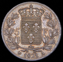5 франков 1821 (Франция) A