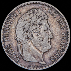 5 франков 1837 (Франция) (МА)