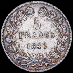 5 франков 1846 (Франция) BB