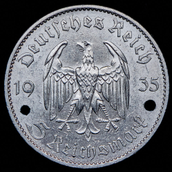 5 марок 1935 (Германия) А
