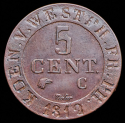 5 сантимов 1812 (Вестфалия)