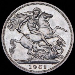 5 шиллингов 1951 (Великобритания)