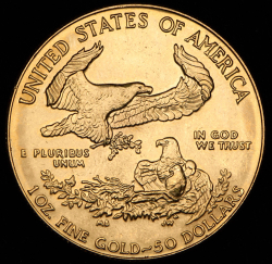 50 долларов 1986 "Семейство орлов" (США)