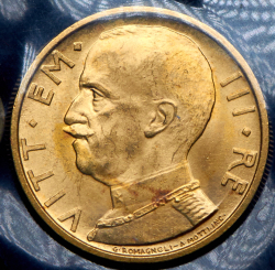 50 лир 1932 (Италия) (в запайке)