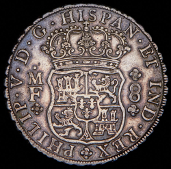 8 реалов 1735 (Мексика)