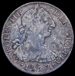 8 реалов 1777 (Мексика)
