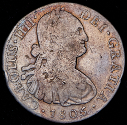8 реалов 1805 (Мексика)