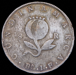 8 реалов 1821 (Колумбия)