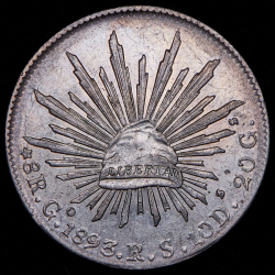 8 реалов 1893 (Мексика)