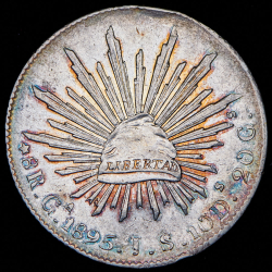 8 реалов 1895 (Мексика)
