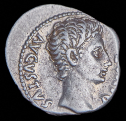 Денарий. Август. Рим империя