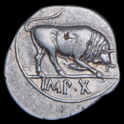 Денарий. Август. Рим империя