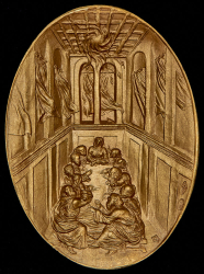 Медаль "Павел VI - Тайная вечерия" 1974 (Ватикан)