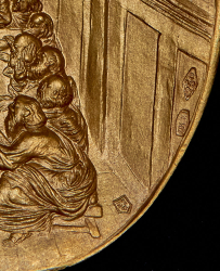 Медаль "Павел VI - Тайная вечерия" 1974 (Ватикан)