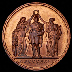 Медаль "В честь 75-летия И. В. Гёте" 1826 (Германия)