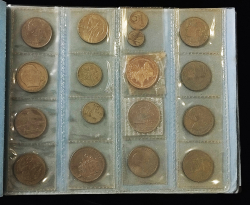 Набор из 125 монет (СССР  РФ) (в альбоме)