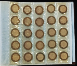 Набор из 125 монет (СССР  РФ) (в альбоме)