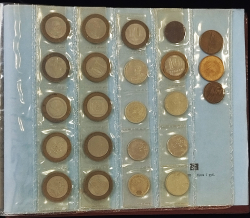 Набор из 125 монет (СССР  РФ) (в альбоме)