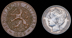 Набор из 2 монет (Кюрасао)