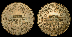 Набор из 2 жетонов "Собор Парижской Богоматери" и "Дворец Версаль" (Франция)