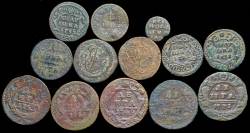 Набор из 26 медных монет