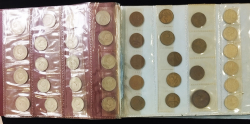 Набор из 264 монет (СССР, РФ) (в альбоме)