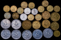 Набор из 30 монет (Украина)