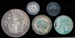 Набор из 5 сер. монет (страны мира)