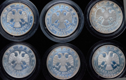 Полный комплект из 12 монет 2 рубля 2002-2003 "Знаки Зодиака" (в п/у)