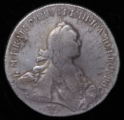Рубль 1773 СПБ-ТI-ЯЧ