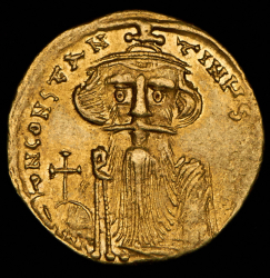 Солид. Констанс II. Византия