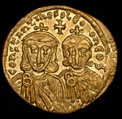 Солид. Константин V Копронум. Византия