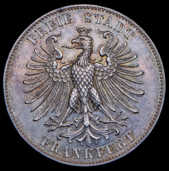 Талер 1859 "100 лет со дня рождения Фридриха Шиллера" (Франкфурт)