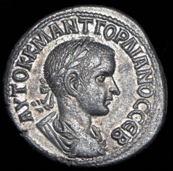 Тетрадрахма. Гордиан III. Рим империя