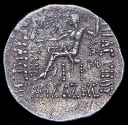 Тетрадрахма. Камнаскир III и Анзаза. Элам