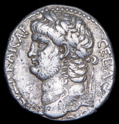 Тетрадрахма. Нерон. Рим империя